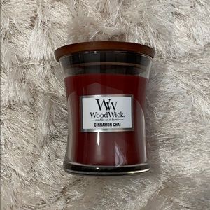 WoodWick Candle- Cinnamon Chai